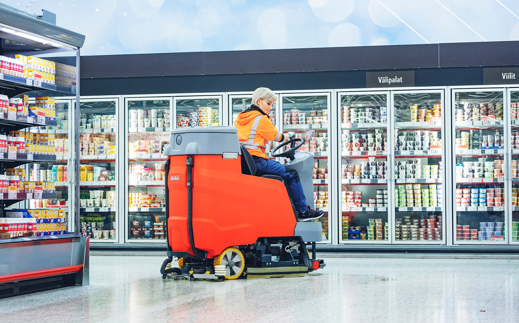 L T Sai K Citymarketin Lattiat Hohtamaan Kemikaalittomalla Twister Siivousmenetelmalla Kauppa